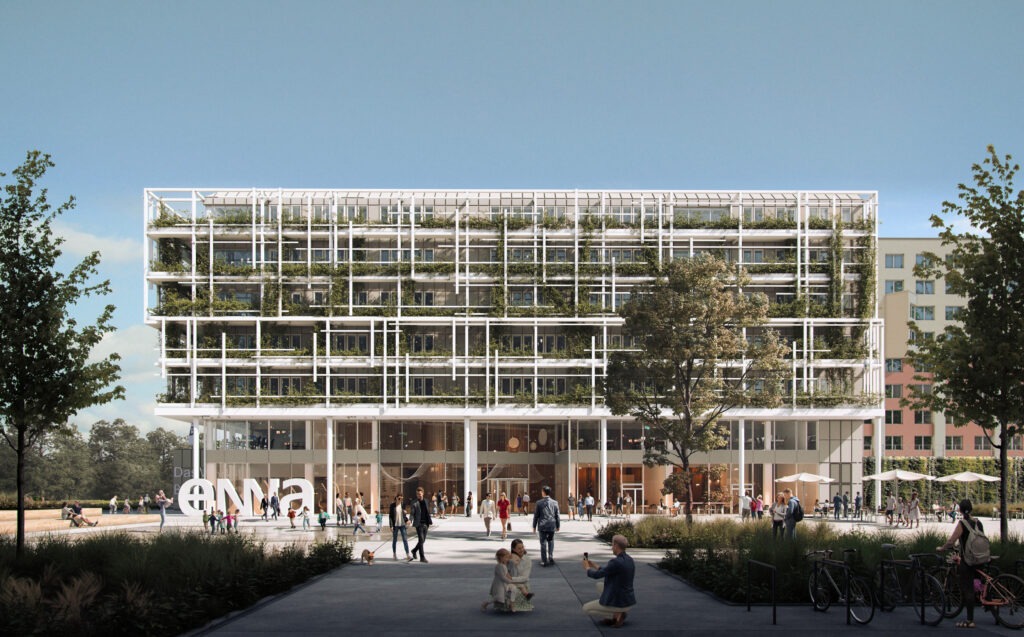 Außenansicht des Gebäudes der ACREDIA Versicherung AG in Wien